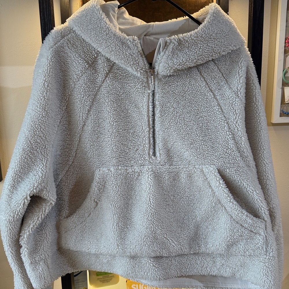 Lululemon sherpa scuba half zip